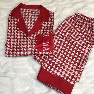 💯 Satin Silk PJ Set-Long Sleeve & Long Pant